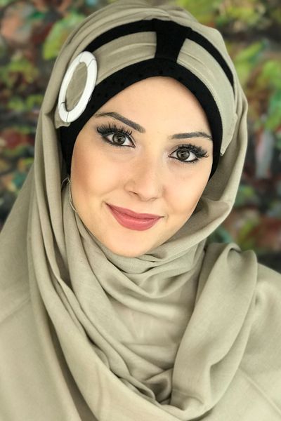 new fashion 2021 islamic headscarf turban womans hat spring summer scarf bone beige color buckle belt ready shawl, Blue;gray
new fashion 2021 islamic headscarf turban womans hat spring summer scarf bone beige color buckle belt ready shawl, Blue;gray