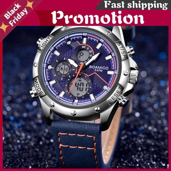 wristwatches fashion mens watches for men military digital analog quartz chronograph sport watch waterproof leather led reloj hombre, Slivery;brown
wristwatches fashion mens watches for men military digital analog quartz chronograph sport watch waterproof leather led reloj hombre, Slivery;brown