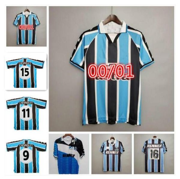 2000 2001 gremio ronaldinho mens retro soccer jerseys 1995 1996 zinho nene warley home blue black football shirts camisetas de futebol unifo, Black;yellow
2000 2001 gremio ronaldinho mens retro soccer jerseys 1995 1996 zinho nene warley home blue black football shirts camisetas de futebol unifo, Black;yellow