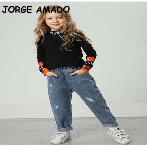wholesale spring teenagers girls sweatshirts long sleeves turtleneck collar letter print cotton children clothes e1357 210610, Black
wholesale spring teenagers girls sweatshirts long sleeves turtleneck collar letter print cotton children clothes e1357 210610, Black