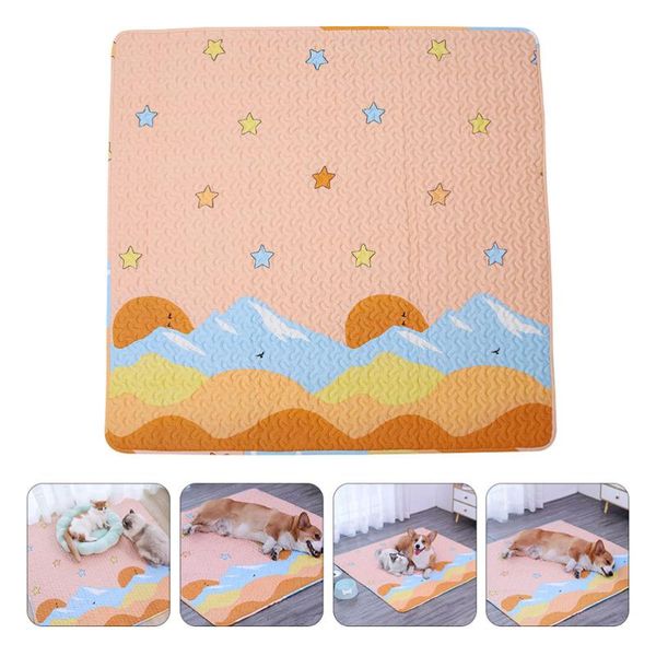 pet dog sleeping cushion summer cool pad mat for cats and dogs kennels & pens