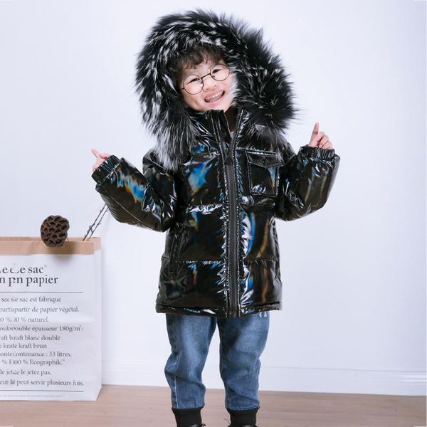 down coat winter warm baby boy snow jackets hooded fur girls outdoor children parkas windproof kids windbreaker clothes, Blue;gray
down coat winter warm baby boy snow jackets hooded fur girls outdoor children parkas windproof kids windbreaker clothes, Blue;gray