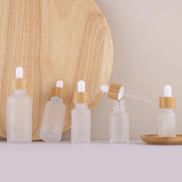 storage bottles & jars 10pcs/lot 5ml 10ml 30ml 50ml frosted glass dropper with bamboo lid empty essential oil pipettes
storage bottles & jars 10pcs/lot 5ml 10ml 30ml 50ml frosted glass dropper with bamboo lid empty essential oil pipettes