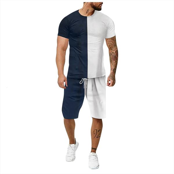 63 summer set leisure men tracksuits sports 3d color matching outdoor running two piece suit breathable casual, Gray
63 summer set leisure men tracksuits sports 3d color matching outdoor running two piece suit breathable casual, Gray