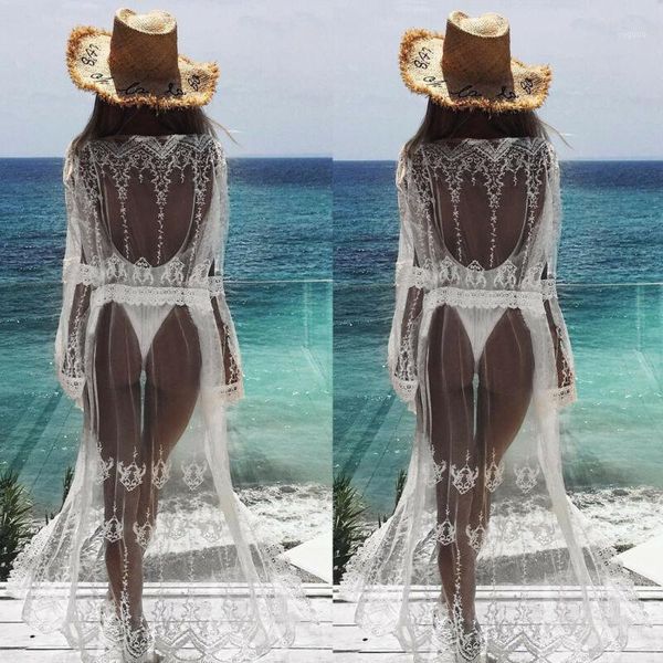 white mesh see through womens swimwear women bikini dress cover-up beach style cover up kaftan ladies summer long cover-ups women's, White;black
white mesh see through womens swimwear women bikini dress cover-up beach style cover up kaftan ladies summer long cover-ups women's, White;black