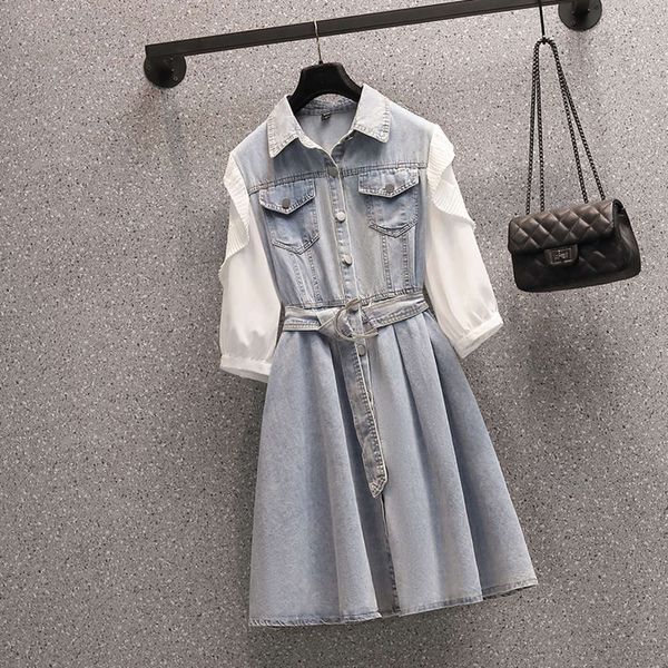 casual dresses dress denim summer large size women's fat sister french age reducing foreign style show thin cover belly 0x5k, Black;gray
casual dresses dress denim summer large size women's fat sister french age reducing foreign style show thin cover belly 0x5k, Black;gray