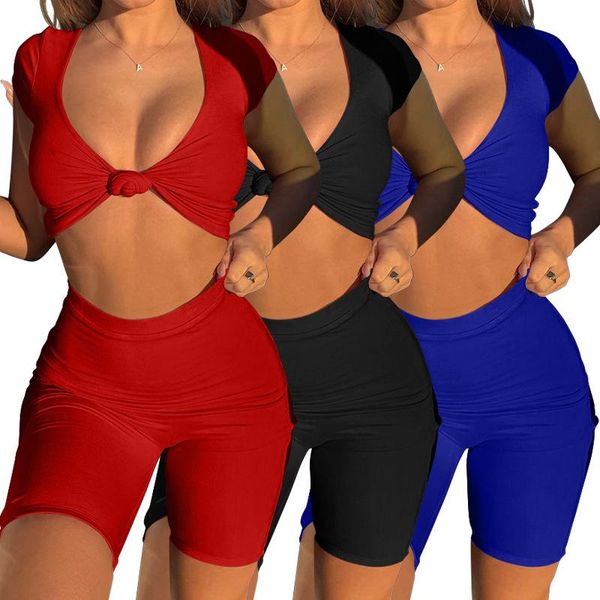 women's tracksuits 2021 summer v-neck cropped short-sleeved vest european and american high waist two-piece pants, Gray
women's tracksuits 2021 summer v-neck cropped short-sleeved vest european and american high waist two-piece pants, Gray