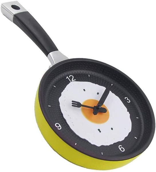 pan-shape wall clock decorative with omelette plastic silent non ticking clocks kitchen dining room restaurant decor
pan-shape wall clock decorative with omelette plastic silent non ticking clocks kitchen dining room restaurant decor