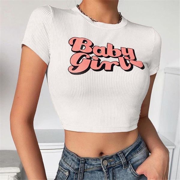 women's t-shirt 2021 summer girls casual crop knitted skinny short tees sleeve streetwear white pink l
women's t-shirt 2021 summer girls casual crop knitted skinny short tees sleeve streetwear white pink l