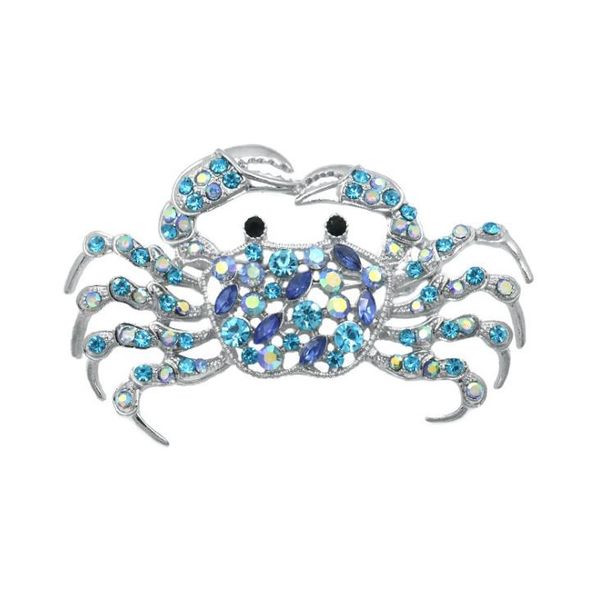 pins, brooches zircon brooch high-end fashion clothing crab girls romantic accessories jewelry gifts, Gray
pins, brooches zircon brooch high-end fashion clothing crab girls romantic accessories jewelry gifts, Gray