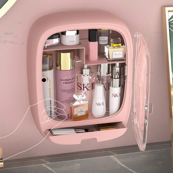 storage boxes & bins wall hanging makeup box drawer-type bathroom organizer abs plastic transparent dustproof cosmetics
storage boxes & bins wall hanging makeup box drawer-type bathroom organizer abs plastic transparent dustproof cosmetics
