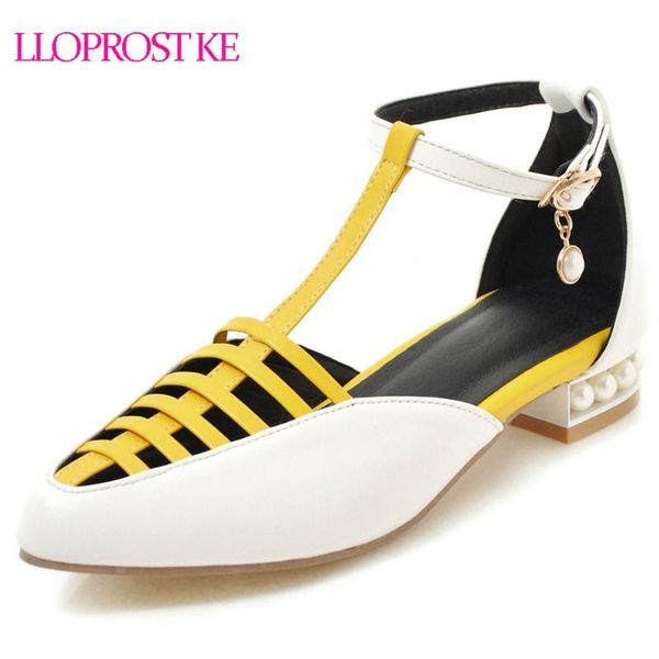lloprost ke white yellow black t strap gladiator sandals hollow chunky heel ladies party shoes bead summer size 31-48 h115
lloprost ke white yellow black t strap gladiator sandals hollow chunky heel ladies party shoes bead summer size 31-48 h115