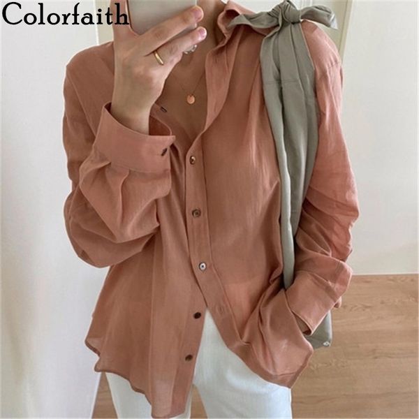 colorfaith new women autumn winter blouses shirts buttons fashionable casual vintage oversize wild office lady bl2955 210413, White
colorfaith new women autumn winter blouses shirts buttons fashionable casual vintage oversize wild office lady bl2955 210413, White