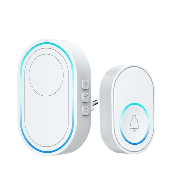 smart home sensor welcome doorbell waterproof, wireless 300m, remote ringtone, eu, uk, us plug optional
smart home sensor welcome doorbell waterproof, wireless 300m, remote ringtone, eu, uk, us plug optional
