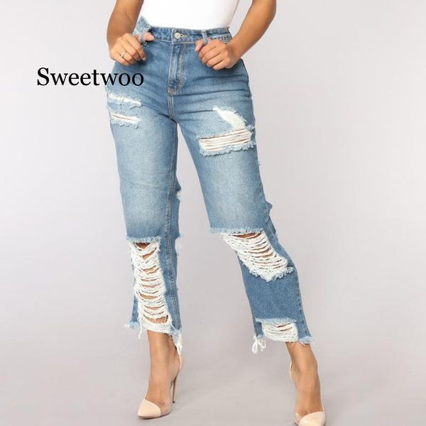 women's jeans back hole distressed ripped boyfriend for women high waisted destroyed street rock cut out loose straight jean, Blue
women's jeans back hole distressed ripped boyfriend for women high waisted destroyed street rock cut out loose straight jean, Blue