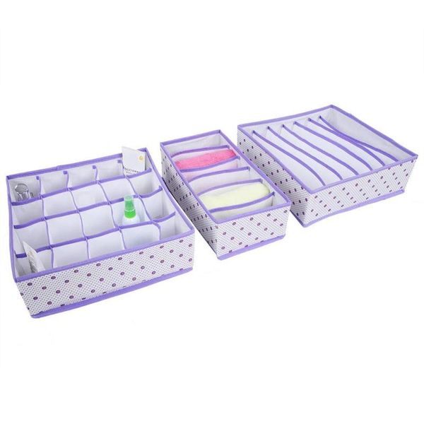 storage drawers 3pcs multi-size bra underwear organizer foldable home box non-woven organizador drawer closet for scarfs socks
storage drawers 3pcs multi-size bra underwear organizer foldable home box non-woven organizador drawer closet for scarfs socks
