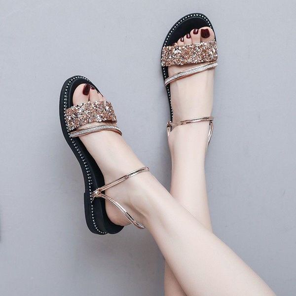 sandals summer two-wear flat-bottomed wild rhinestone roman net celebrity explosion models wear and slippers large size women, Black
sandals summer two-wear flat-bottomed wild rhinestone roman net celebrity explosion models wear and slippers large size women, Black