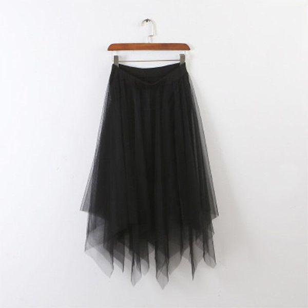 skirts mesh half-length skirt irregular modal women summer lace high waist pleated midi, Black
skirts mesh half-length skirt irregular modal women summer lace high waist pleated midi, Black