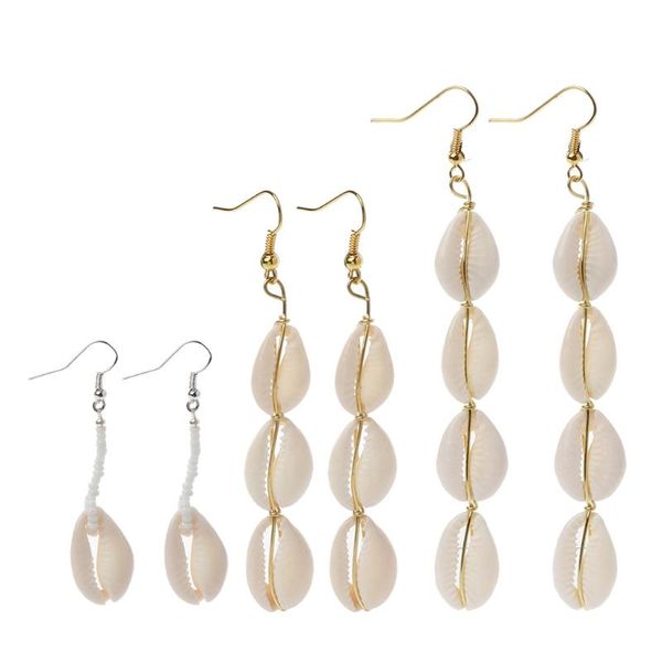 dangle & chandelier bohemian natural cowrie shell pendant drop earrings beach jewelry for women, Silver
dangle & chandelier bohemian natural cowrie shell pendant drop earrings beach jewelry for women, Silver