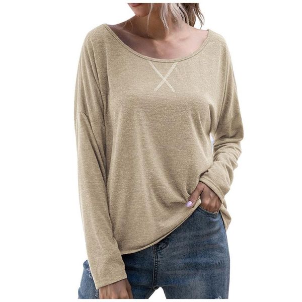 women's t-shirt fashion womens casual round neck long sleeve sweater loose selling ropa de mujer gothic winter clothes, White
women's t-shirt fashion womens casual round neck long sleeve sweater loose selling ropa de mujer gothic winter clothes, White