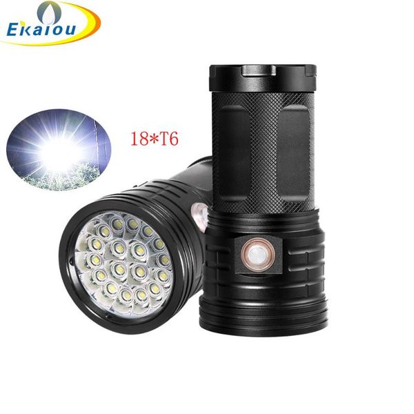 tactical 18*t6 usb charging 3 modes waterproof hunting torch for outdoor hiking camping lamp flashlights torches
tactical 18*t6 usb charging 3 modes waterproof hunting torch for outdoor hiking camping lamp flashlights torches