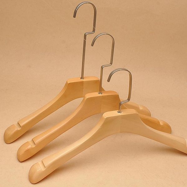pcs/lot solid wood clothes hangers with long golden hook natural wooden hanger garment shop display & racks
pcs/lot solid wood clothes hangers with long golden hook natural wooden hanger garment shop display & racks