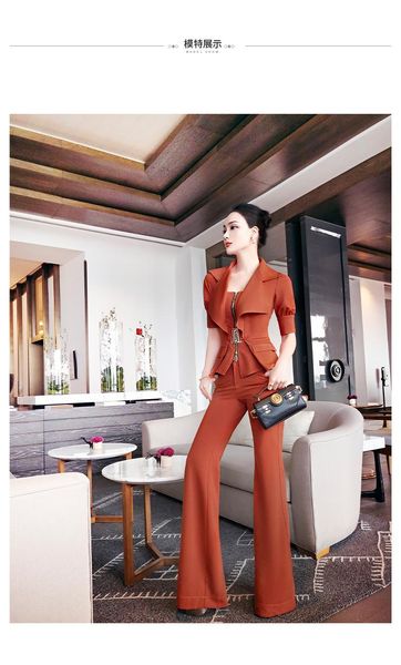 women's two piece pants european and american fashion women 2021 short-sleeved lapel shirt bellbottoms two-piece suit, White
women's two piece pants european and american fashion women 2021 short-sleeved lapel shirt bellbottoms two-piece suit, White