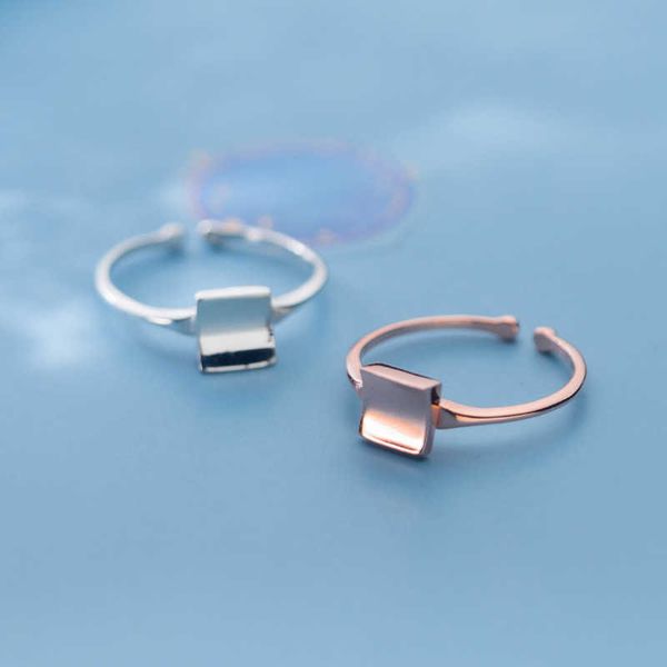 geometric concave square ring for women fashion real 925 sterling silve rose gold color size fine jewelry bijou 210707, Silver
geometric concave square ring for women fashion real 925 sterling silve rose gold color size fine jewelry bijou 210707, Silver