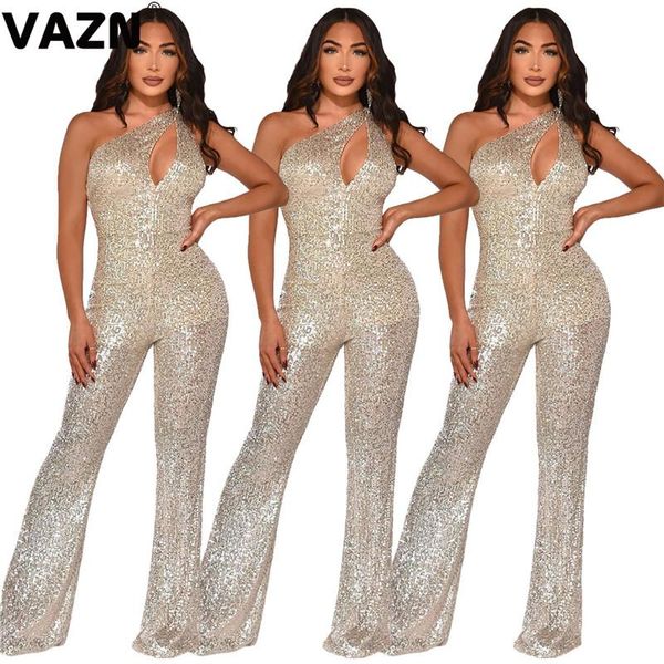 women's jumpsuits & rompers vazn solid sequin 2021 fashion high street casual bodycon asymmetric long pants slim jumpsuit, Black;white
women's jumpsuits & rompers vazn solid sequin 2021 fashion high street casual bodycon asymmetric long pants slim jumpsuit, Black;white