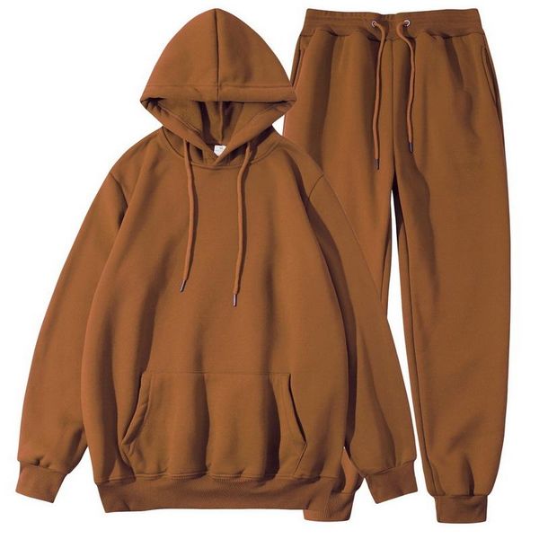 men's tracksuits color two pieces set hooded suit sweatshirt sportswear hoodie autumn + pants, Gray
men's tracksuits color two pieces set hooded suit sweatshirt sportswear hoodie autumn + pants, Gray