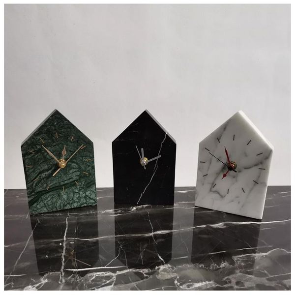 natural stone marble clock light luxury home decoration ornaments living room table cbaccabc bell desk & clocks
natural stone marble clock light luxury home decoration ornaments living room table cbaccabc bell desk & clocks