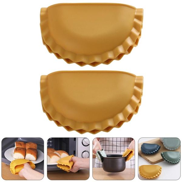 mats & pads 2pcs kitchen baking mitts heat resistant anti-scalding (yellow)
mats & pads 2pcs kitchen baking mitts heat resistant anti-scalding (yellow)
