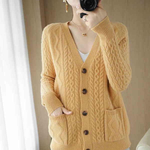 women's sweaters female cardigan 100% merino wool, baggy female jacket with long sleeve v xy6n, White;black
women's sweaters female cardigan 100% merino wool, baggy female jacket with long sleeve v xy6n, White;black