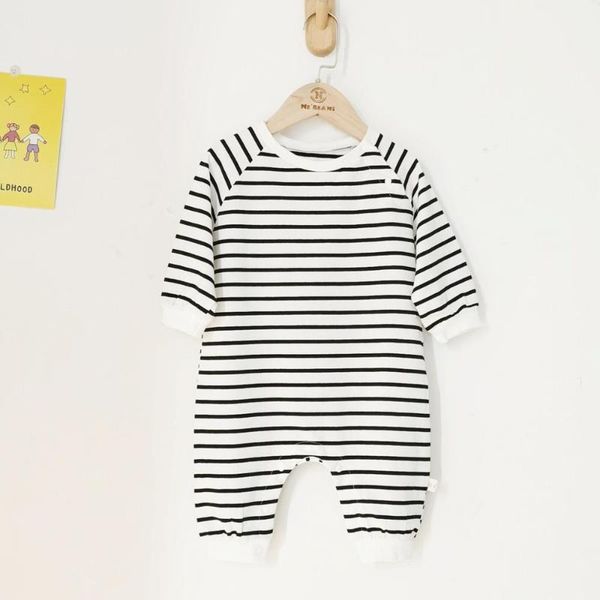 jumpsuits 2021 autumn baby boy clothes cotton long sleeve spring fall rompers black white striped romper infant boys' sports jumpsuit, Blue
jumpsuits 2021 autumn baby boy clothes cotton long sleeve spring fall rompers black white striped romper infant boys' sports jumpsuit, Blue