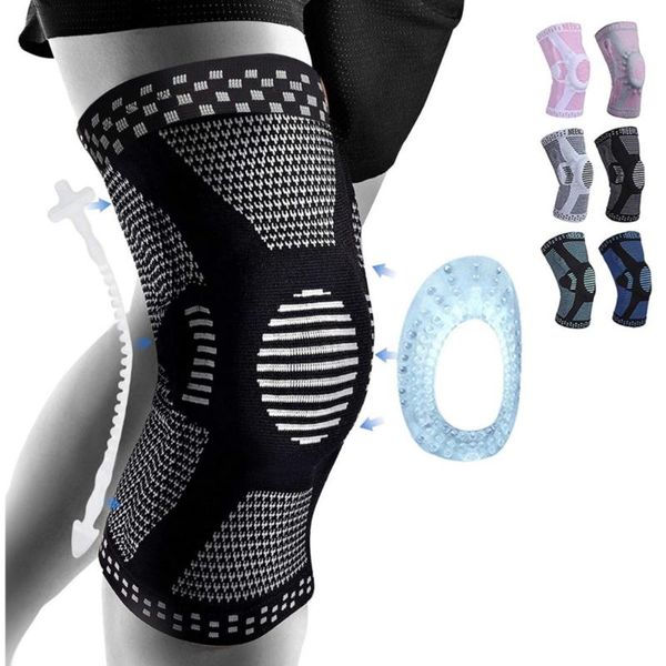elbow & knee pads professional brace compression sleeve support for running patella protector fitness sport, Black;gray
elbow & knee pads professional brace compression sleeve support for running patella protector fitness sport, Black;gray