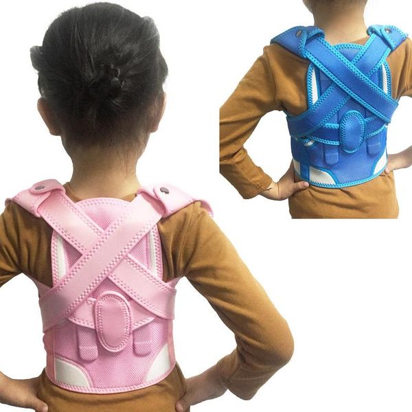 children kid health adjustable magnetic posture corrector back pain shoulder support orthopedic corset spine brace belt, Black;blue
children kid health adjustable magnetic posture corrector back pain shoulder support orthopedic corset spine brace belt, Black;blue