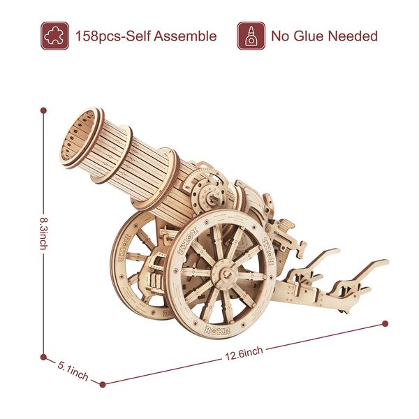 rokr wheeled siege artillery 3d wooden puzzle game toys for children kids kw801
rokr wheeled siege artillery 3d wooden puzzle game toys for children kids kw801