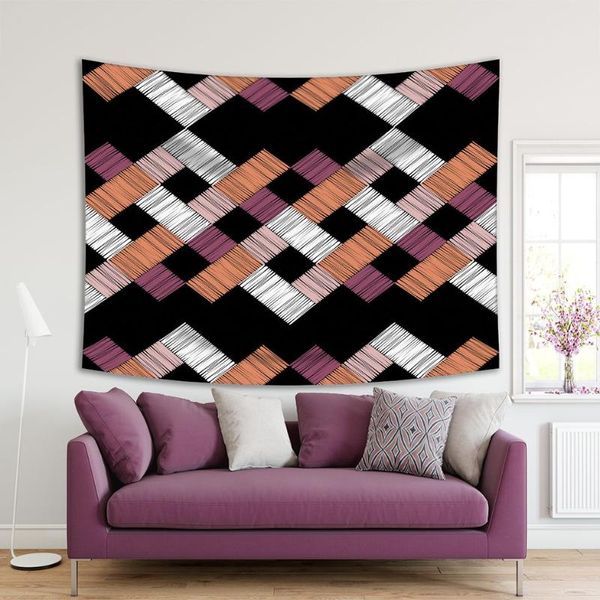 tapestries tapestry ethnic boho decorative retro geometric pattern zigzag style artwork on black background purple beige
tapestries tapestry ethnic boho decorative retro geometric pattern zigzag style artwork on black background purple beige
