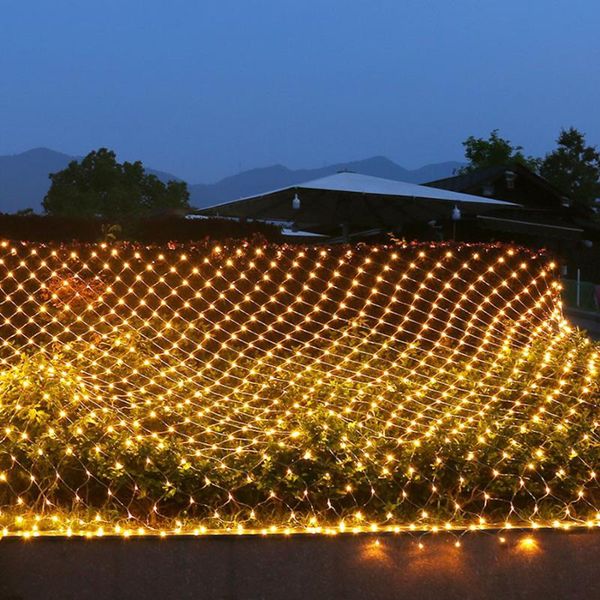strings thrisdar 6x4m 864 led net lights outdoor mesh light bushes tree-wrap party wedding christmas background garland
strings thrisdar 6x4m 864 led net lights outdoor mesh light bushes tree-wrap party wedding christmas background garland