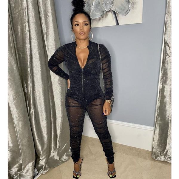 women's two piece pants rmsfe 2021 ladies early autumn mesh perspective long sleeve stand collar jumpsuit + sleeveless v-neck bodysuit, White
women's two piece pants rmsfe 2021 ladies early autumn mesh perspective long sleeve stand collar jumpsuit + sleeveless v-neck bodysuit, White