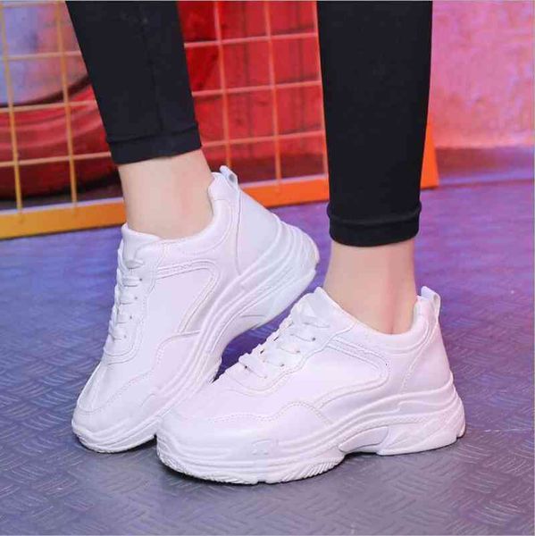 dress shoes spring fall casual woman leather platform shoes sport white ladies in the air chaussure femme 75nn, Black
dress shoes spring fall casual woman leather platform shoes sport white ladies in the air chaussure femme 75nn, Black