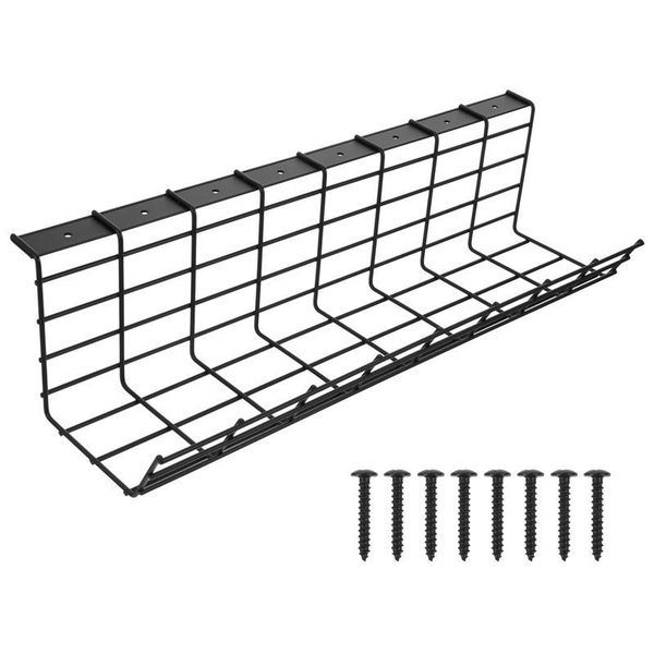 hooks & rails 1pc under desk wire organizer cable board container chic storage rack
hooks & rails 1pc under desk wire organizer cable board container chic storage rack