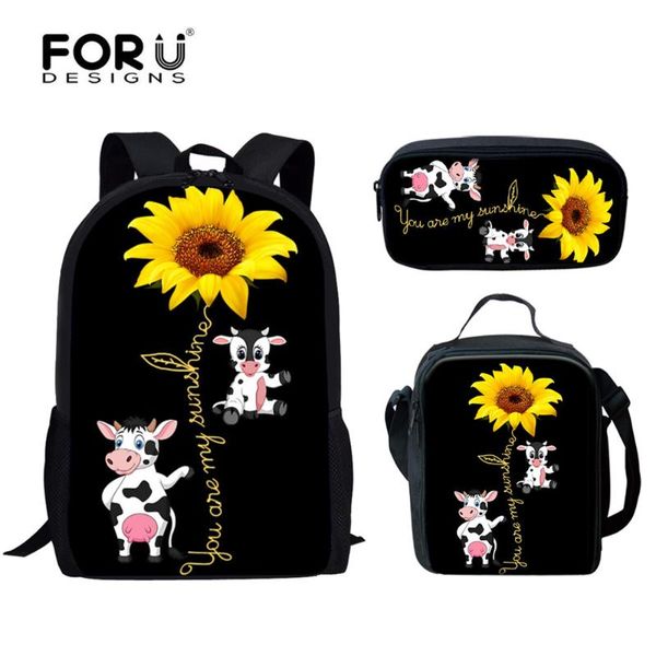 school bags forudesigns cow flower cute kids you are my sunshine design black girls boys set bag for children mochilas
school bags forudesigns cow flower cute kids you are my sunshine design black girls boys set bag for children mochilas