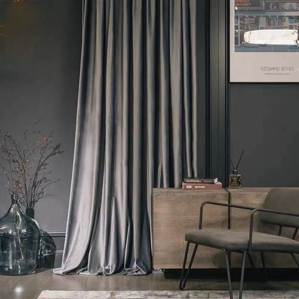 european-style high-end living room velvet curtains blackout for and bedroom solid color flannel curtain & drapes
european-style high-end living room velvet curtains blackout for and bedroom solid color flannel curtain & drapes