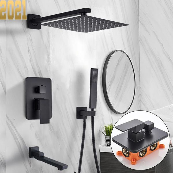 matte black shower faucets set rainfall faucet wall mounted bathtub mixer bath bathroom sets
matte black shower faucets set rainfall faucet wall mounted bathtub mixer bath bathroom sets