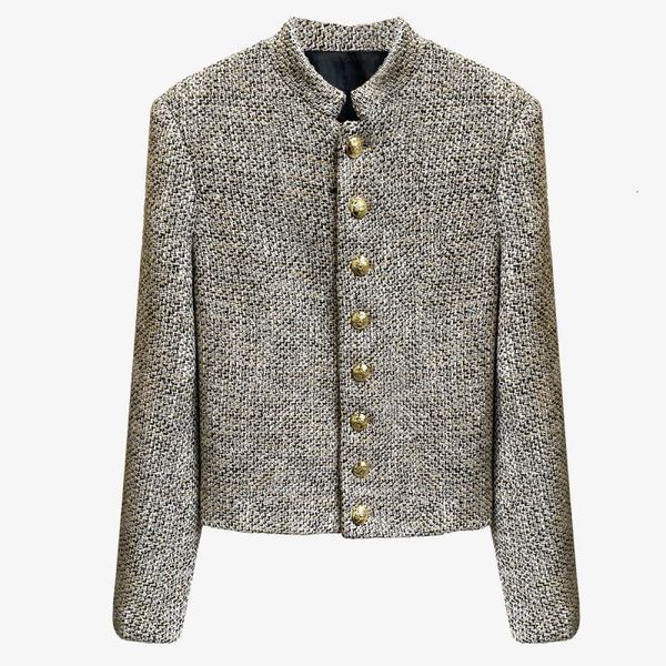 women's jackets runway women fall winter fashion vintage slim stand-up collar all-match ladies elegant luxury jacket short coat 3k8x, Black;brown
women's jackets runway women fall winter fashion vintage slim stand-up collar all-match ladies elegant luxury jacket short coat 3k8x, Black;brown