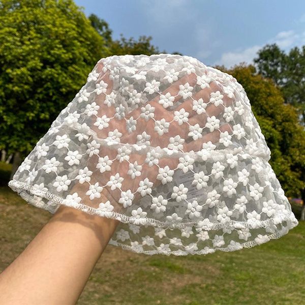 wide brim hats flower hollow embroidery lace bucket hat female summer korean japan latest breathable thin mesh sun fisherman visor, Blue;gray
wide brim hats flower hollow embroidery lace bucket hat female summer korean japan latest breathable thin mesh sun fisherman visor, Blue;gray