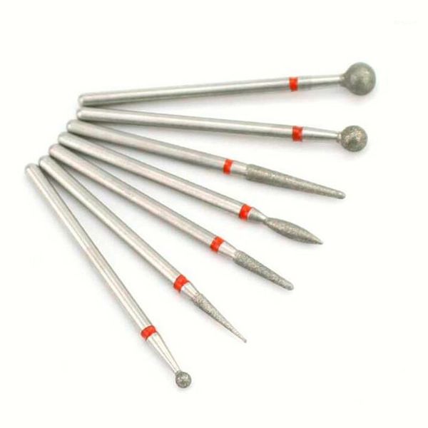 7pcs / set diamond nail drill bit rotary electric milling cutters pedicure manicure files burr tools accessories1, Silver
7pcs / set diamond nail drill bit rotary electric milling cutters pedicure manicure files burr tools accessories1, Silver