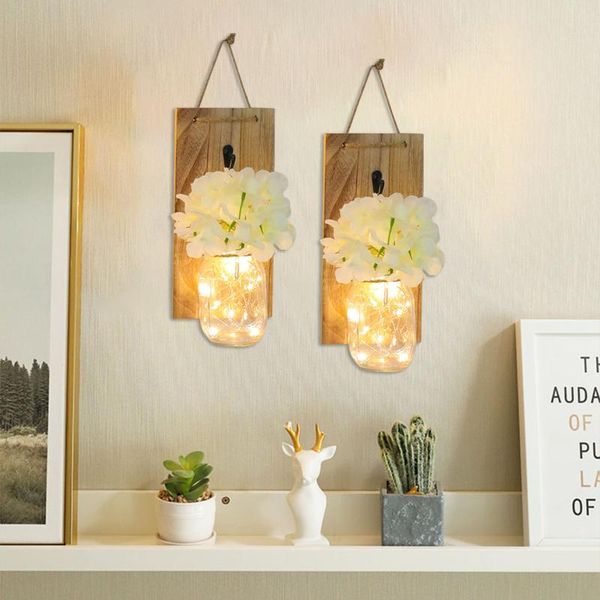 rustic mason jar wall sconces, vintage led flowers plants light, remote control, modern hanging decor for home, wall, bedroom lamp
rustic mason jar wall sconces, vintage led flowers plants light, remote control, modern hanging decor for home, wall, bedroom lamp