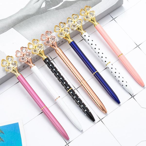 ballpoint pens clover metal stationery & office fashion creative kawaii lucky grass personalized gift pen custom, Blue;orange
ballpoint pens clover metal stationery & office fashion creative kawaii lucky grass personalized gift pen custom, Blue;orange